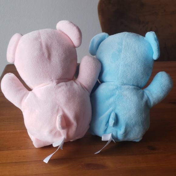 Animaladventure Set of Pink & Blue 11" Besrs New! - Picture 2 of 3